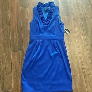 Brand New Royal Blue cocktail dress. Size 8.